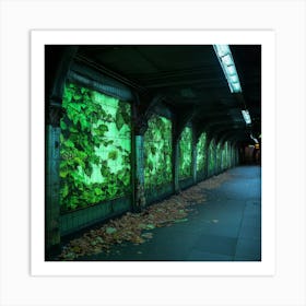 London Tube Station Art Art Print