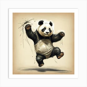 Panda Bear 35 Art Print