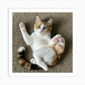 Calico Kitten Art Print