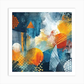 Abstract Painting 42 Art Print