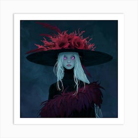 Witches Hat Art Print