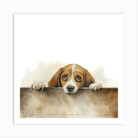 Beagle Dog 6 Art Print