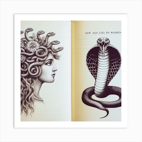 Medusa 1 Art Print