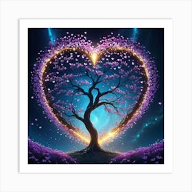 Tree Of Love Art Print