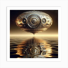 Spaceship 15 Art Print