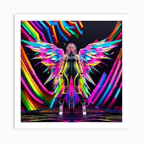 Angel Wings 6 Art Print