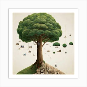 Tree Of Knowledge Art Print