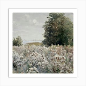 'Cotton Grass' Art Print