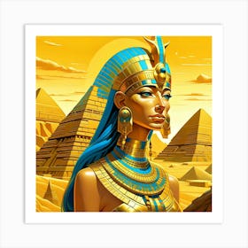 Egyptian Queen 7 Art Print