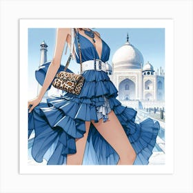 Taj Mahal Art Print