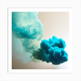 Smoke Cloud Art Print