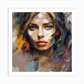 Portrait Of A Woman 1 Art Print