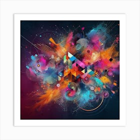 Explosion 2 Art Print