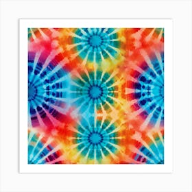 Tie Dye 1 Art Print