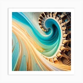 Spiral Spiral Spiral Art Print