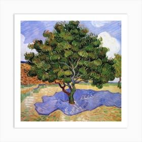 Mulberry Tree, c.1889 Vincent van Gogh 2 Art Print