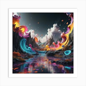 Abstract Painting 6 Art Print