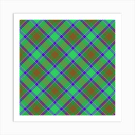 Plaid Tartan Art Print