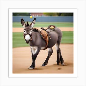 DONKEY SPORT Art Print