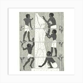 Egyptian Sculpture Art Print