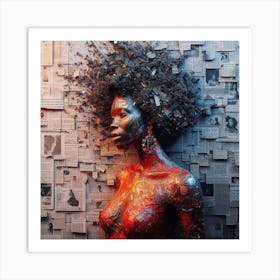 Afrofuturism 6 Art Print