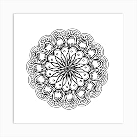 Mandala Art Print