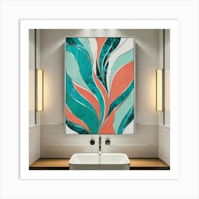 Abstract Abstract Painting 1 Art Print