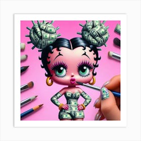 Betty Boop 1 Art Print