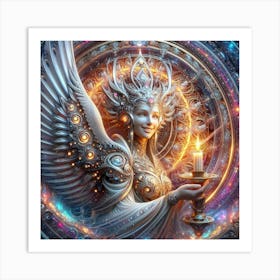 Angel Of Light 37 Art Print