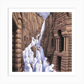 Dream Of A Waterfall Art Print