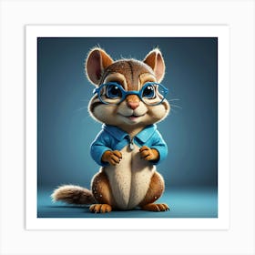 Alvin And The Chipmunks 28 Art Print