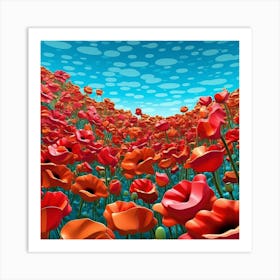 Poppies Art Print