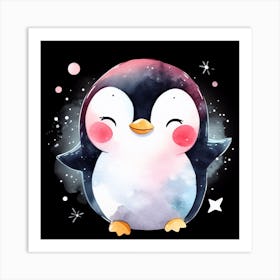 Cute Penguin 5 Art Print