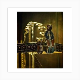 Egyptian Headdress 4 Art Print