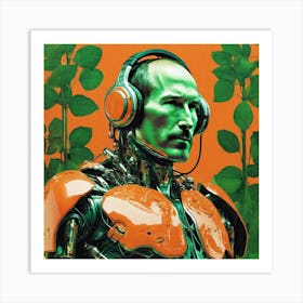 Robot Man 22 Art Print