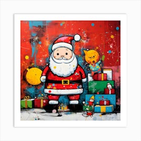 Santa Claus 12 Art Print