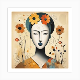 The Lady by Peter Ghetu 2024 Art Print