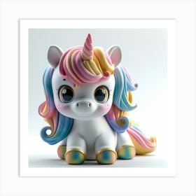 Unicorn 247 Art Print