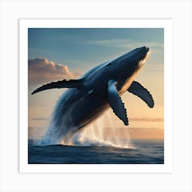 Humpback Whale 6 Art Print