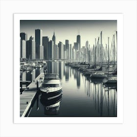 Chicago Skyline Art Print