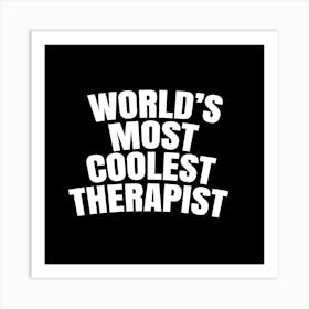 Therapist Art Print