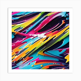 Abstract Painting 118 Art Print