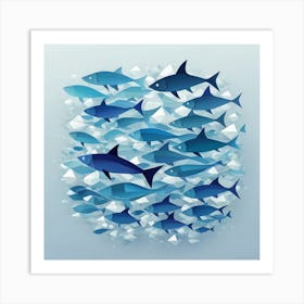 Fish In The Sea 6 Art Print