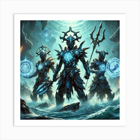 Tidal Guards 2 Art Print