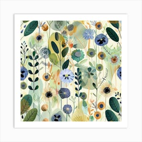 Floral Print Art Print