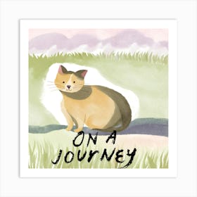 On A Journey Art Print