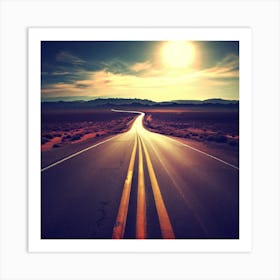 Road To Nowhere 1 Art Print