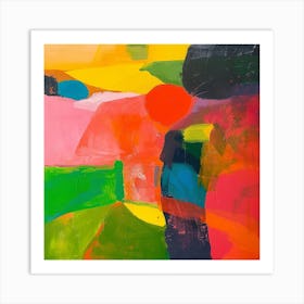 Modern Abstract Collection 87 Art Print