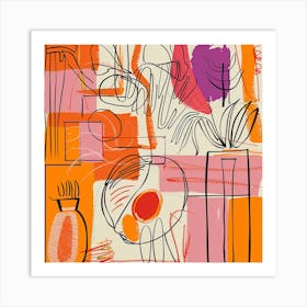 Abstract Painting 14 Art Print