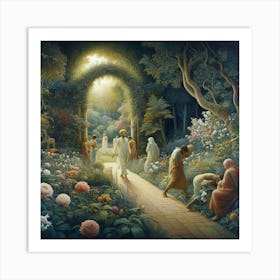 Garden Of Eden 6 Art Print